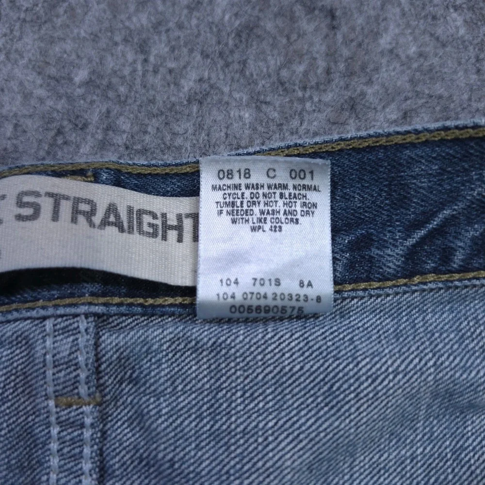 Levis 569‎ Loose Straight Blue Denim Jeans Mens W40 L32 Medium Wash 005690575